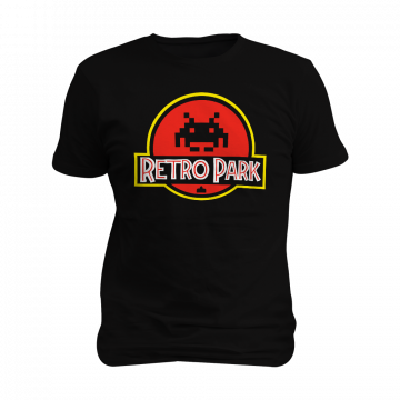 Camiseta Negra Retro Park